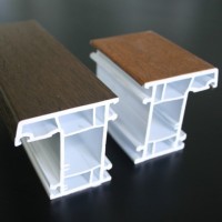 High Quality Best Seller Wood film pvc profile for windows and doors