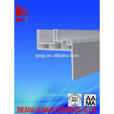 white UPVC profile window frame AAMA certificated